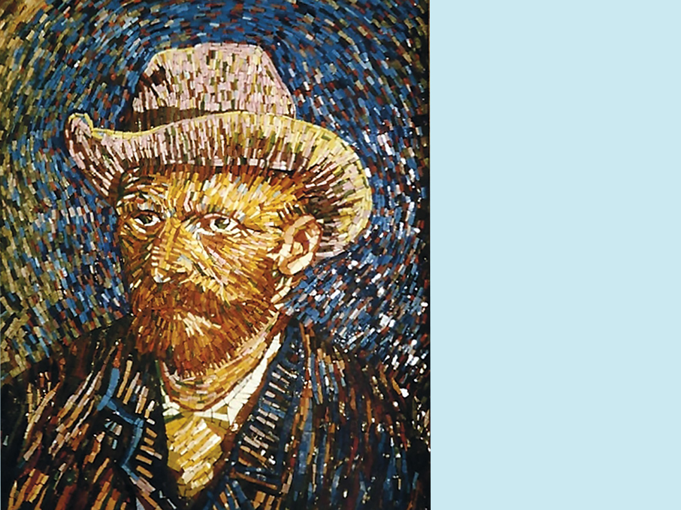 Omaggio a Vincent van Gogh- Rita Benzoni Mosaici